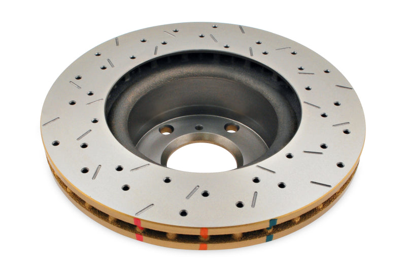 DBA 94-97/99-05 MX-5 Miata Front Drilled & Slotted 4000 Series Rotor