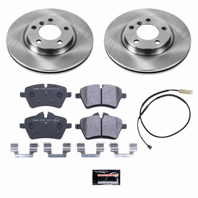 Power Stop 11-16 Mini Cooper Countryman Front Track Day Brake Kit