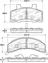 StopTech Street Brake Pads