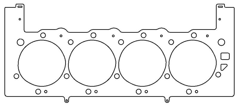 Cometic GM/Mercury 8.1L 496ci 4.280in .060 inch MLS Head Gasket - LH