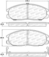 StopTech Street Brake Pads