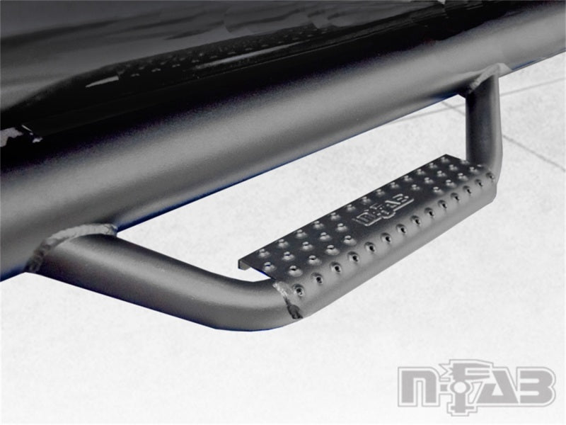 N-Fab Nerf Step 97-01 Dodge Ram 1500/2500/3500 Quad Cab 6.4ft Bed - Tex. Black - Bed Access - 3in