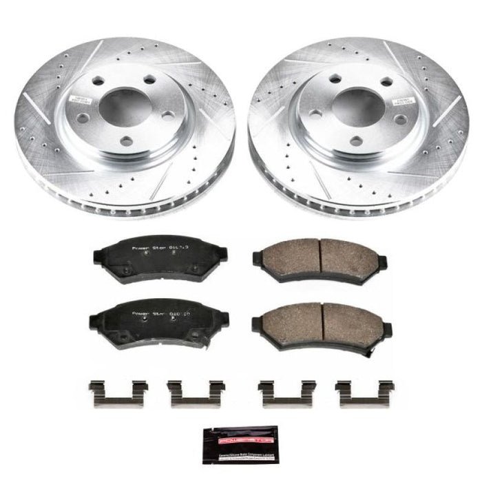 Power Stop 05-09 Buick Allure Front Z23 Evolution Sport Brake Kit