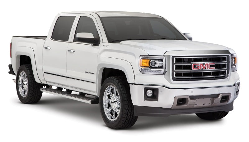 Bushwacker 14-15 GMC Sierra 1500 Extend-A-Fender Style Flares 4pc - Black