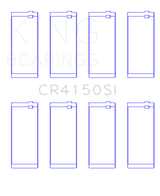 King Engine Bearings Toyota Ford ZETEC 1.6L/1.8L/2.0L Performance Rod Bearing Set