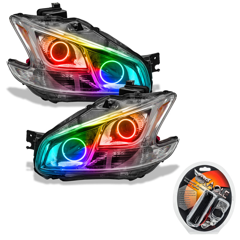 Oracle 09-13 Nissan Maxima SMD HL (Non-HID)-Chrome - ColorSHIFT SEE WARRANTY