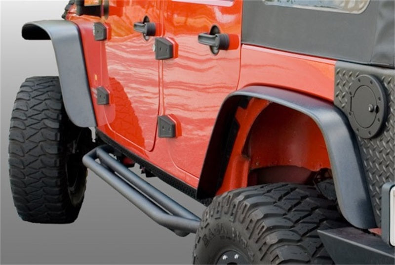 Rugged Ridge All Terrain Flat Fender Flare Kit 07-18 Jeep Wrangler