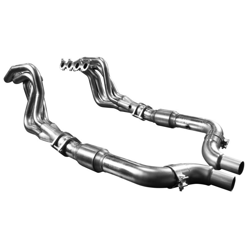 Kooks 15+ Mustang 5.0L 4V 1 7/8in x 3in SS Headers w/ Green Catted OEM Connection Pipe