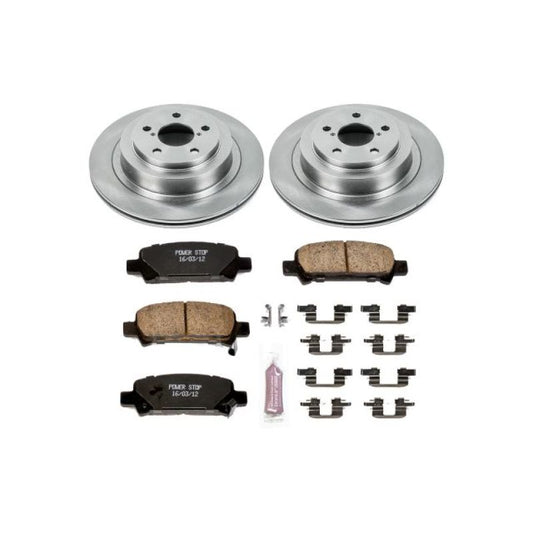 Power Stop 05-09 Subaru Legacy Rear Autospecialty Brake Kit