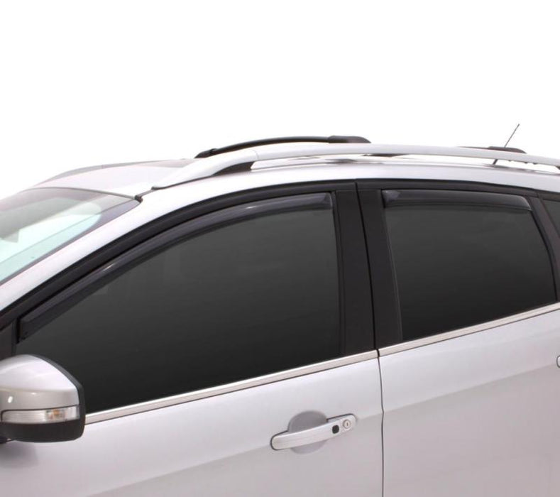 AVS 16-18 Chevy Cruze Ventvisor In-Channel Front & Rear Window Deflectors 4pc - Smoke