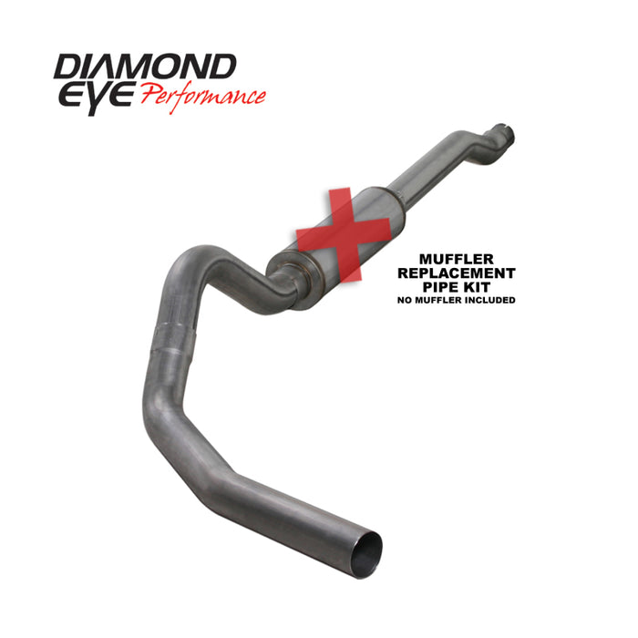 Diamond Eye KIT 4in CB SGL SS: 03-07 FORD 6.0L F250/F350