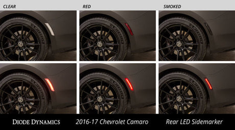 Diode Dynamics 16-21 Chevrolet Camaro LED Sidemarkers Clear (set)