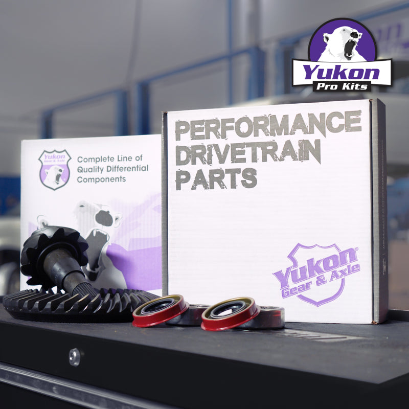 Yukon 8.25in CHY 4.88 Rear Ring & Pinion Install Kit 1.618in ID Axle Bearings and Seals