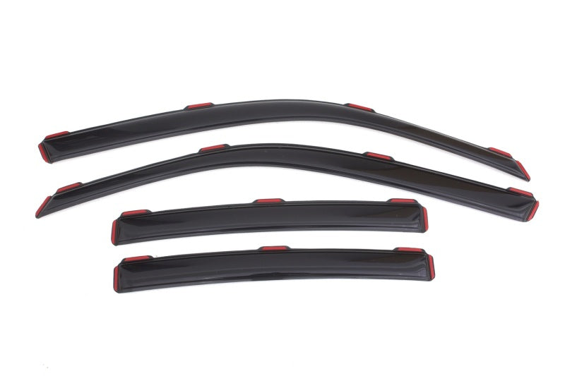 AVS 11-18 Dodge Charger Ventvisor In-Channel Front & Rear Window Deflectors 4pc - Smoke