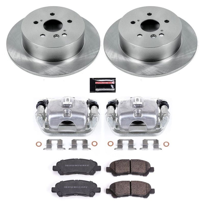 Power Stop 08-13 Toyota High Lander Rear Autospecialty Brake Kit w/Calipers