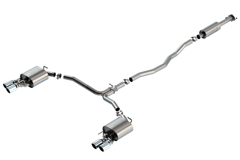 Borla 18-20 Toyota Camry XSE Cat Back S-Type Exhaust 3.5in Tip Dual Split Rear Exit