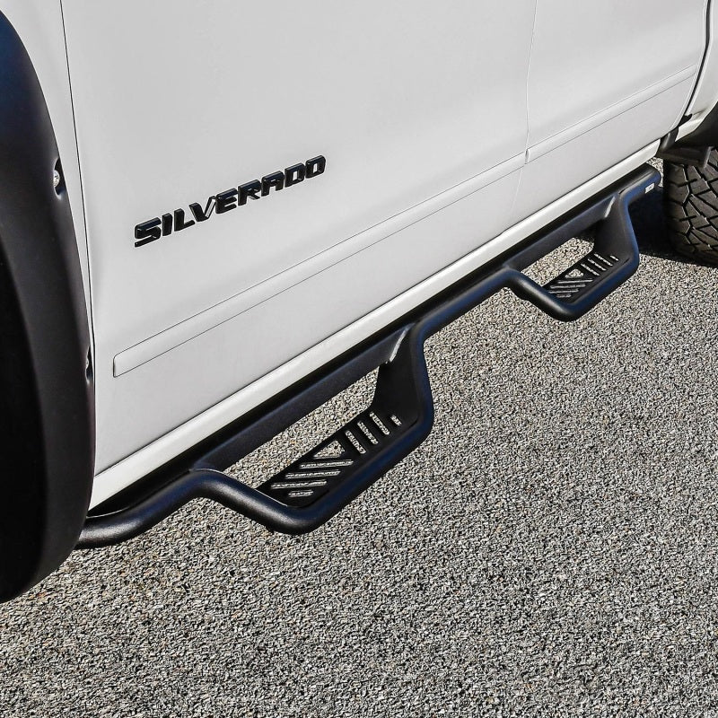 Westin 14-18 Chevrolet Silverado / GMC Sierra Crew Cab Outlaw Nerf Step Bars (Excl. Diesel)