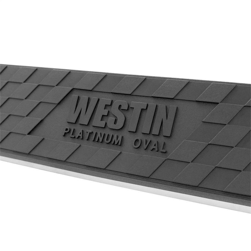 Westin 1999-2013 Chevy Silverado 1500 Crew Cab Platinum 4 Oval Nerf Step Bars - SS