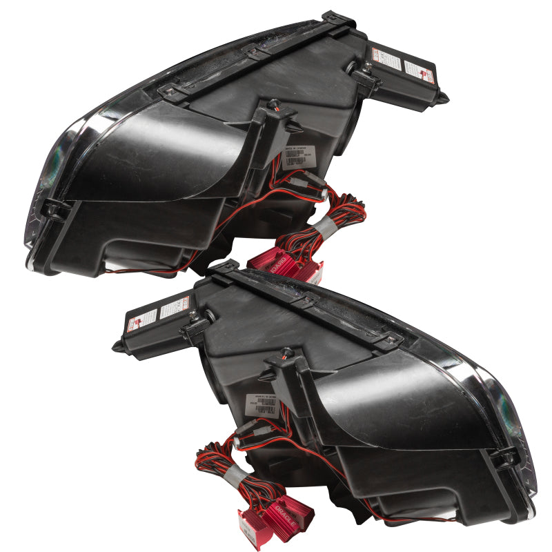 Oracle 05-10 Dodge Charger SMD HL (Non-HID) - Triple Halo - ColorSHIFT w/ BC1 Cntrl