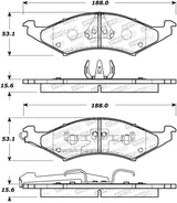 StopTech Street Brake Pads