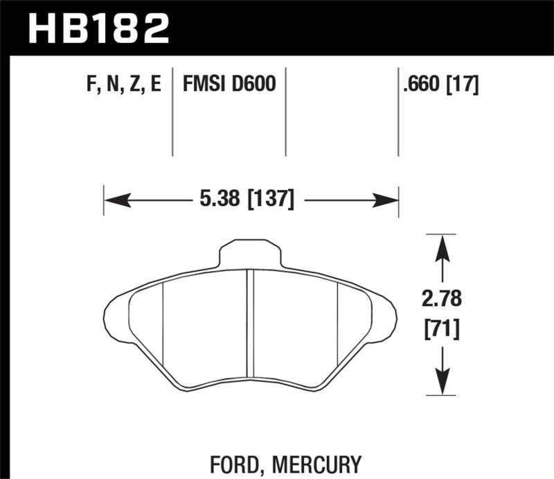 Hawk HP+ Street Brake Pads