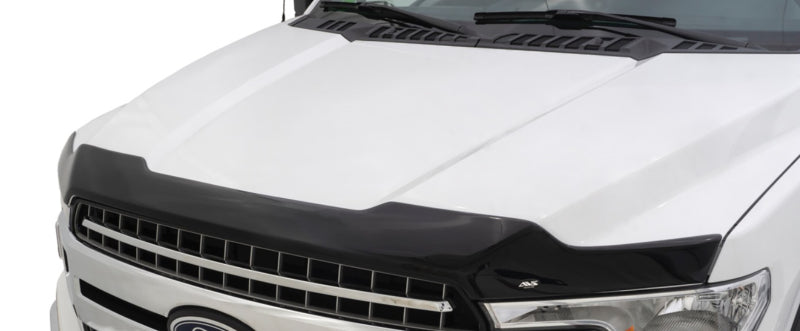 AVS 16-18 Ford Explorer (Excl. Sport Model) Aeroskin Low Profile Acrylic Hood Shield - Smoke