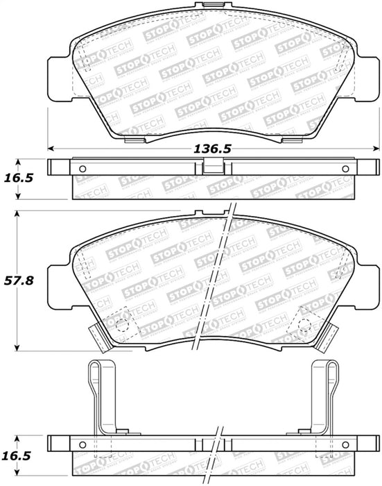 StopTech Street Brake Pads