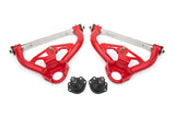 BMR 78-87 GM G-Body Non-Adjustable Upper A-Arms Delrin Std Ball Joint - Red BMR Suspension