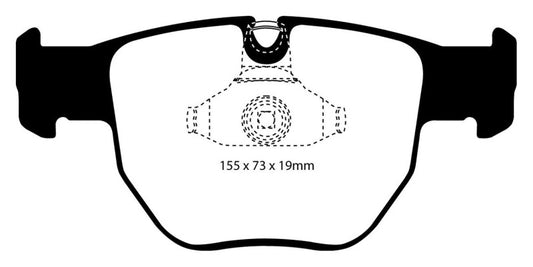 EBC 03-05 Land Rover Range Rover 4.4 Ultimax2 Front Brake Pads