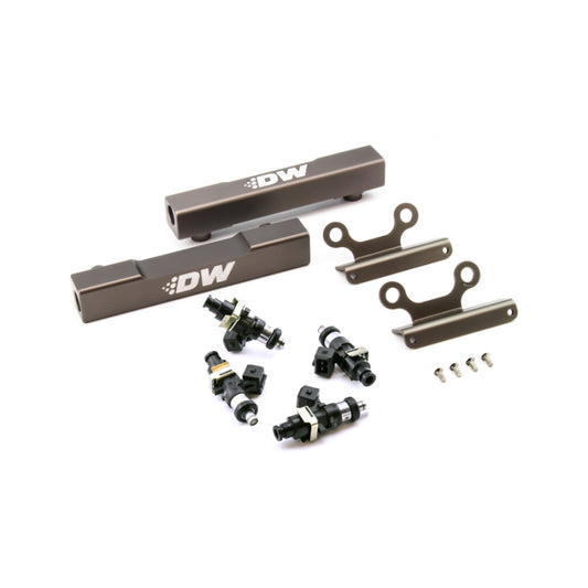 DeatschWerks 02+ Subaru WRX / 07+ STI/LGT Top Feed Fuel Rail Upgrade Kit w/ 1500cc Injectors