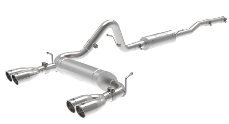 aFe Vulcan Series 2.5in 304SS Cat-Back Exhaust 07-18 Jeep Wrangler (JK) V6-3.6/3.8L w/ Polished Tips