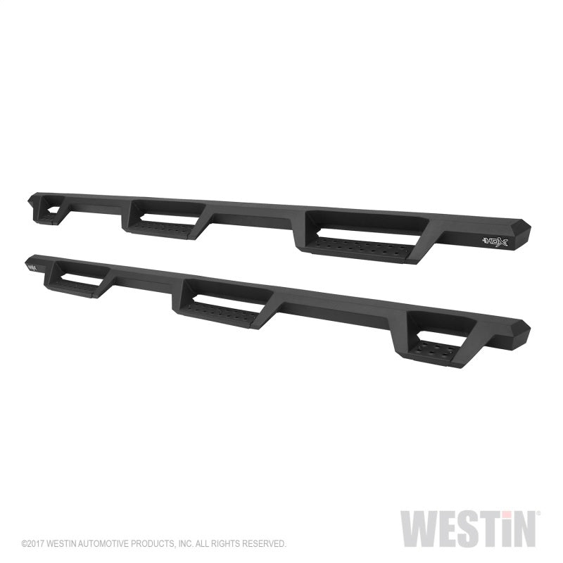 Westin 10-18 Dodge Ram Crew Cab 5ft & 6ft Bed HDX Drop Wheel-To-Wheel Nerf Step Bars