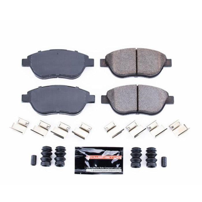 Power Stop 12-18 Fiat 500 Front Z23 Evolution Sport Brake Pads w/Hardware