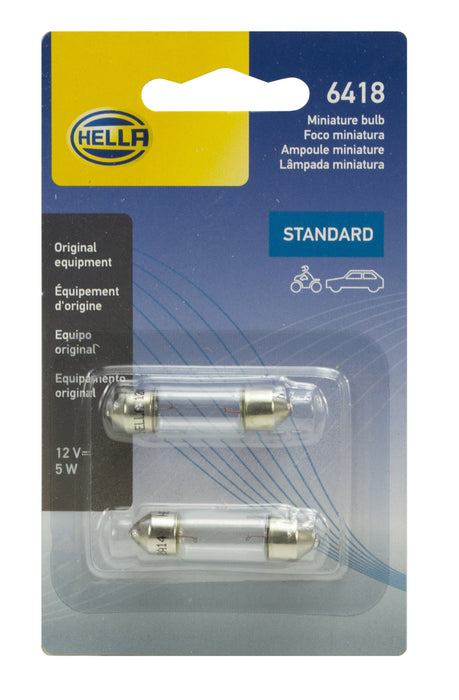 Hella Bulb 6418 12V 5W Sv858 T325 10X35 (2)