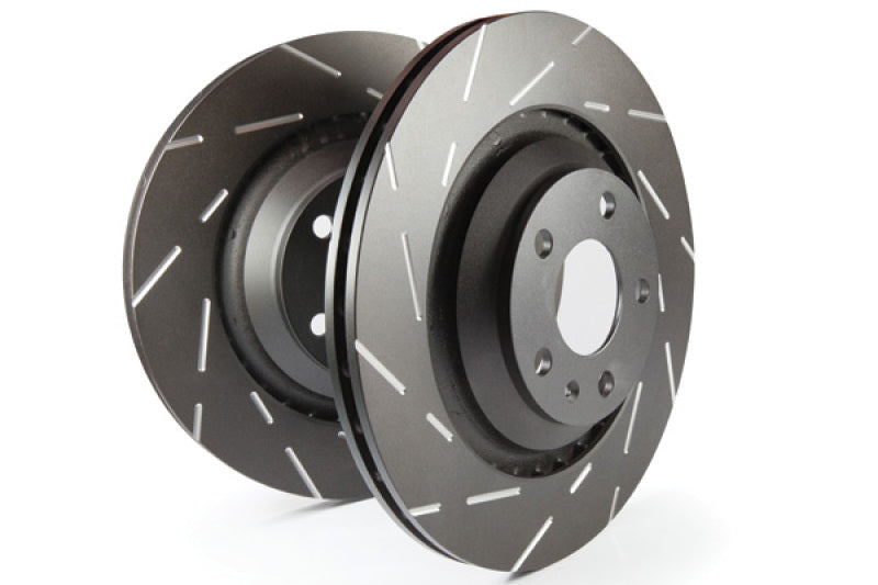 EBC 2013+ Fiat 500L 1.4L Turbo USR Slotted Front Rotors