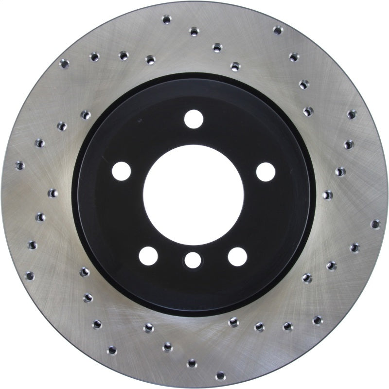 StopTech 06-08 BMW Z4 Drilled Front Left Cryo Rotor