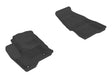 3D MAXpider 2009-2019 Ford Flex Kagu 1st Row Floormat - Black 3D MAXpider