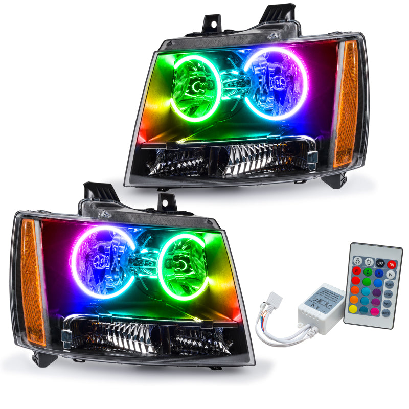 Oracle 07-13 Chevy Avalanche Pre-Assembed SMD Headlights - w/ Simple Controller