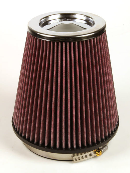 K&N Round Tapered Universal Air Filter 6 inch Flange 7 1/2 inch Base 5 inch Top 7 1/2 inch Height