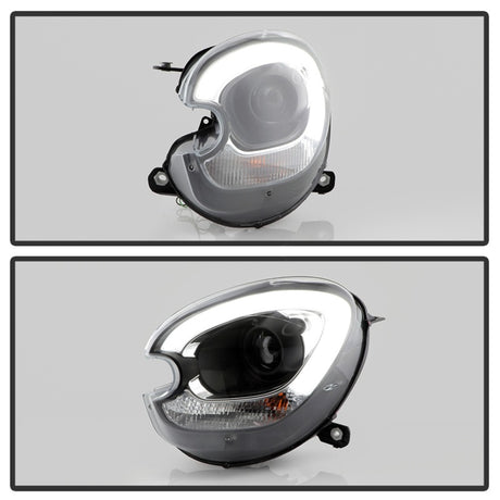 Spyder Mini Countryman 11-16 V2 Xenon/HID Only Projector Headlights - Black PRO-YD-MCO11HID-BK