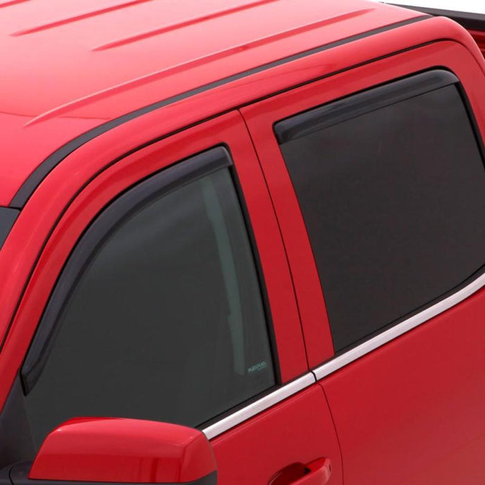 AVS 10-17 GMC Terrain Ventvisor In-Channel Front & Rear Window Deflectors 4pc - Smoke