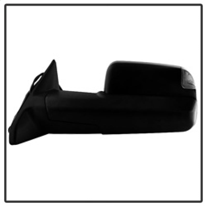xTune Dodge Ram 1500 09-12 Extendable Heated Adjust Mirror Black Housing Left MIR-DRAM09S-PWH-L