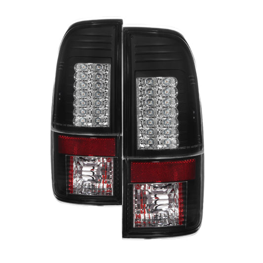 Spyder Ford F150 Styleside 97-03/F250 Version 2 LED Tail Lights Blk ALT-YD-FF15097-LED-G2-BK