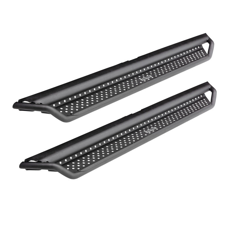 Go Rhino Dominator Extreme D1 Side Steps - Tex Black - 57 in.