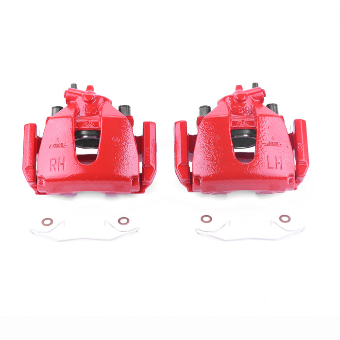 Power Stop 05-07 Ford Focus Front Red Calipers w/Brackets - Pair