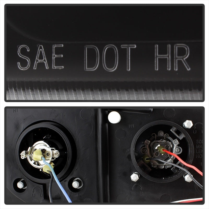 Spyder Chevy Silverado 1500 03-06 Projector Headlights CCFL Halo LED Blk High H1 PRO-YD-CS03-CCFL-BK