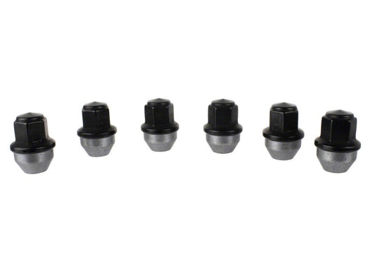 Ford Racing M14 x 1.5 Black Lug Nut - Set of 6