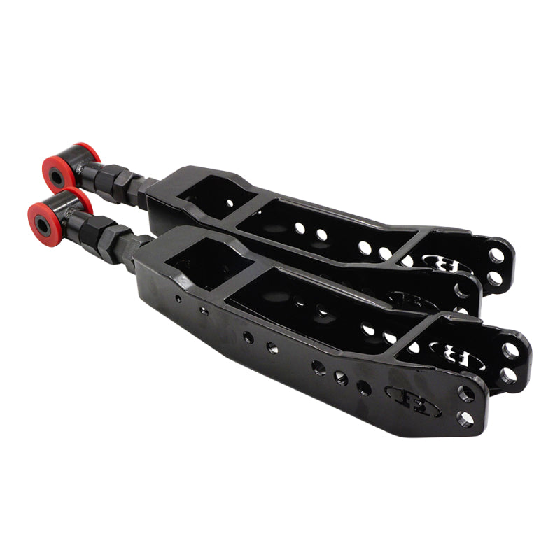 BLOX Racing Rear Lower Control Arms - Black (2013+ Subaru BRZ/Toyota 86 / 2008-2023 Subaru WRX/STI) BLOX Racing
