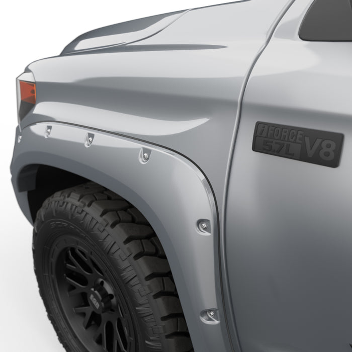 EGR 14+ Toyota Tundra Bolt-On Look Color Match Fender Flares - Set - MagneticGray