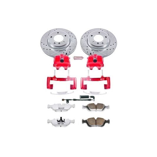 Power Stop 2000 BMW 323i Front Z26 Street Warrior Brake Kit w/Calipers